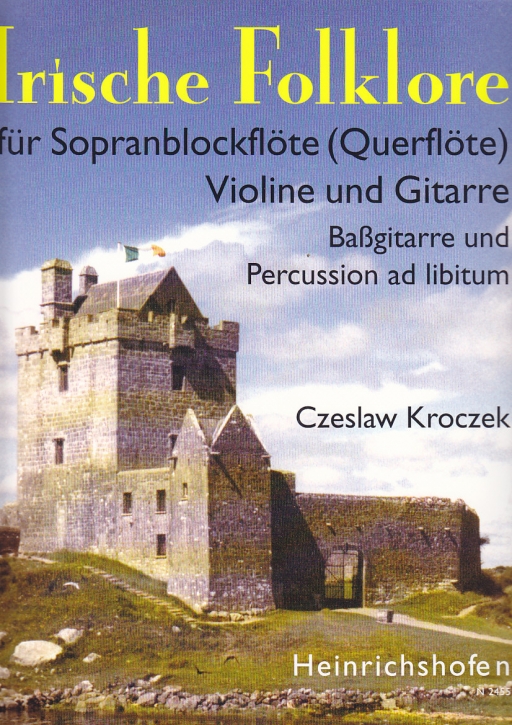 Irische Folklore 1 - soprano recorder, Violin, guitar and Percussion ad lib.