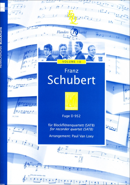Schubert, Franz - Fuge D-moll (D nr. 952) - SATB
