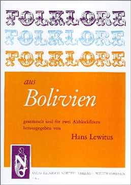 Folk from Bolivia - 2 treble recorders