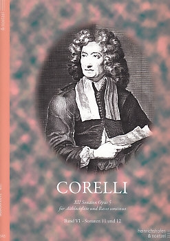 Corelli, Arcangelo - Zwölf Sonaten op. 5 / 11-12  - Altblockflöte und Basso continuo