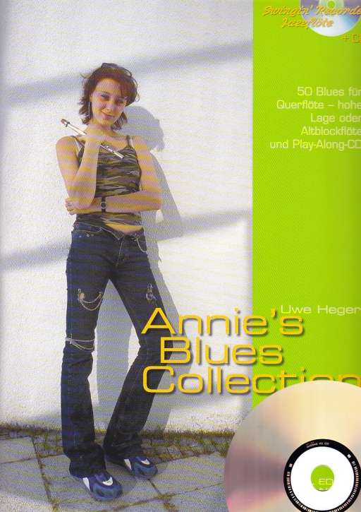 Heger, Uwe - Annie's Blues Collection -  treble recorder + CD