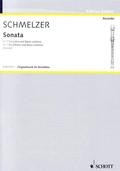 Schmelzer, Johann Heinrich - Sonata à 7 - SSAATTB und Bc.