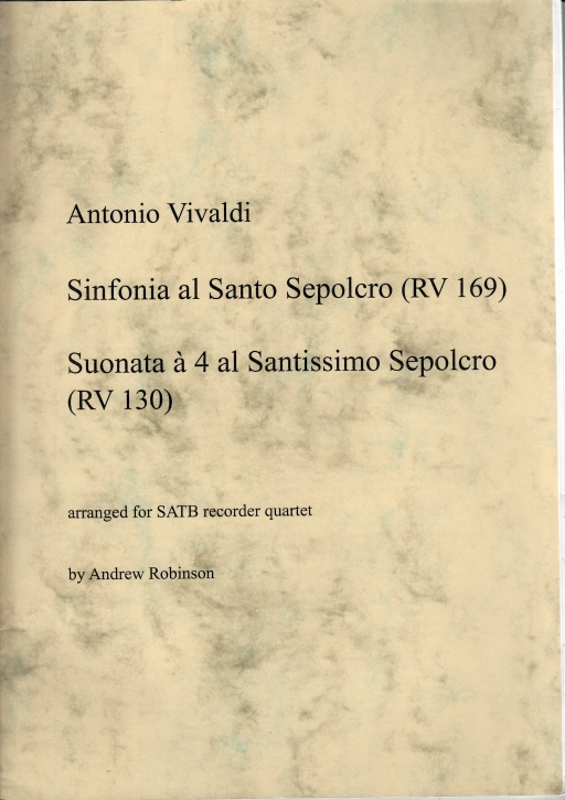 Vivaldi, Antonio - Sinfonia und Suonata  - SATB
