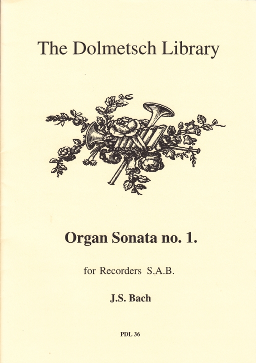 Bach, Johann Sebastian - organ sonatas Nr. 1 - SAB