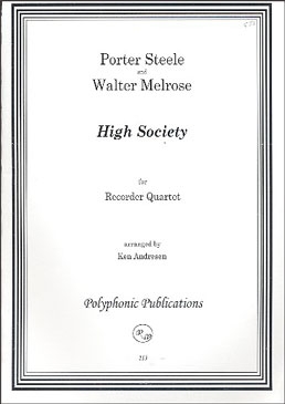 Steele, Porter/Melrose, Walter - High Society - SATB