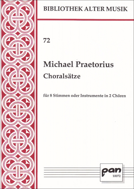 Praetorius, Michael - Chorals from the christmas time - SATB + SATB