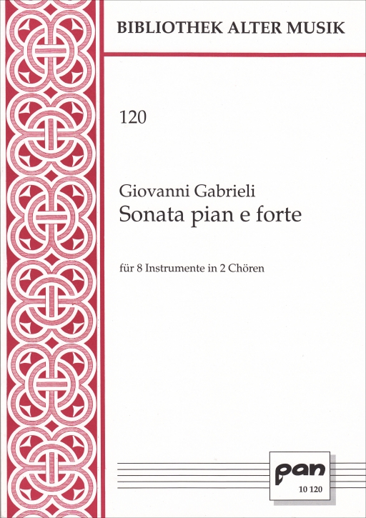 Gabrieli, Giovanni - Sonata pian e forte - SATB+TTTB