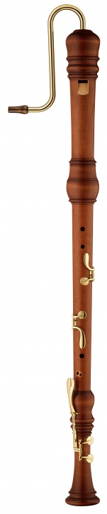 bass recorder Moeck 4521 Rottenburgh, maple stained