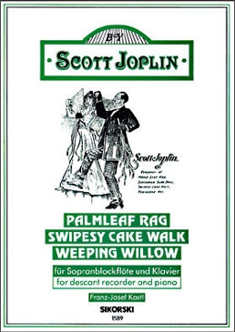 Joplin, Scott - Palmleaf Rag - A.O. Soprano Recorder and Piano