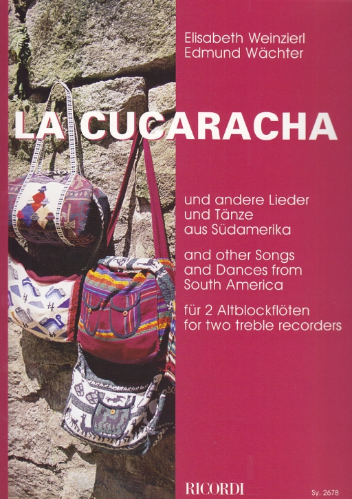 La Cucaracha  -  2 Altblockflöten