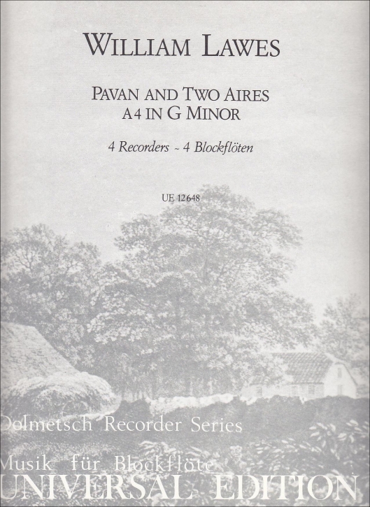 Lawes, William - Pavan und 2 Aires - SSTB