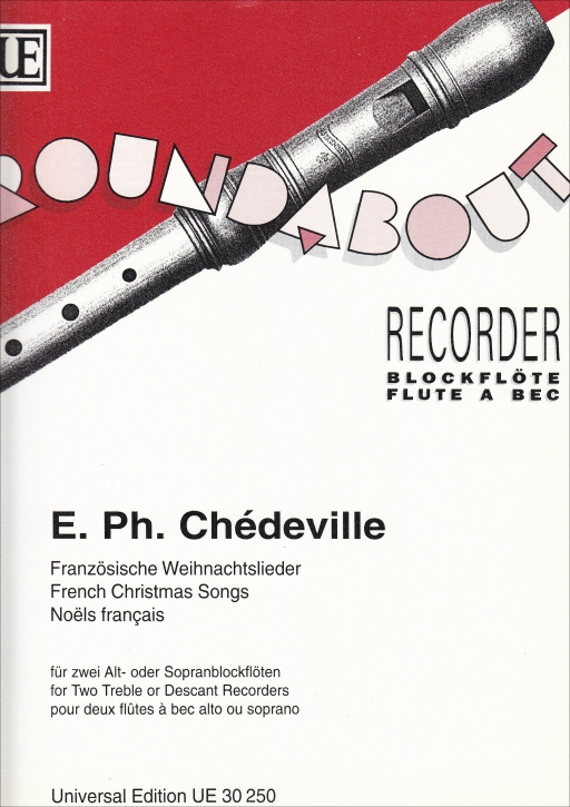 Chédeville, Esprit Philippe - Französische Weihnachtslieder - SS,  AA oder SA