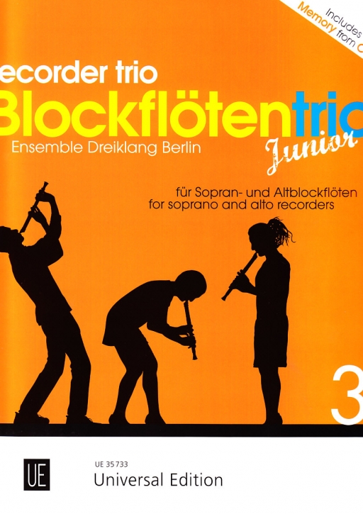 Blockflötentrio Junior 3 - SSA / SAA