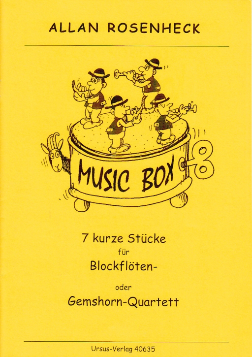 Rosenheck, Allan - Music Box - SATB