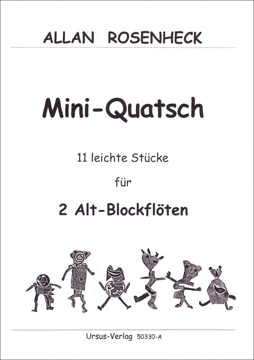 Rosenheck, Allan - Mini-Quatsch - 2 Alto Recorders