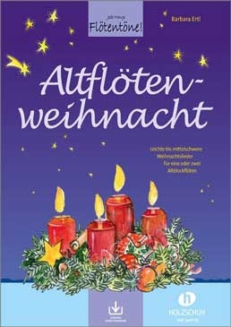 Altflötenweihnacht - 1 - 2 Altblockflöten + Audio download