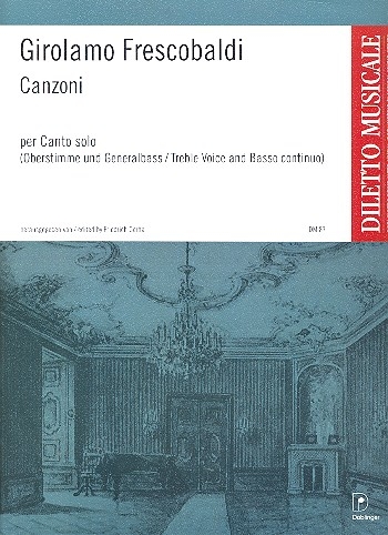 Frescobaldi, Girolamo - Canzoni per canto solo - Sopranblockflöte und Basso continuo