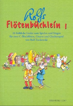 Zuckowski, Rolf - Flötenbüchlein 1 - SS / Gitarre / Glockenspiel ad. lib.