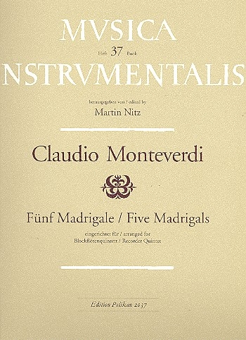 Monteverdi, Claudio - 5 Madrigale - AATTB