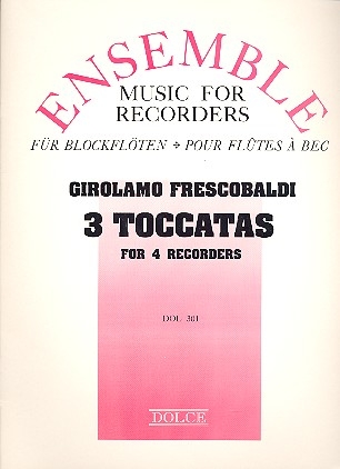 Frescobaldi, Girolamo - 3 Toccatas - SATB