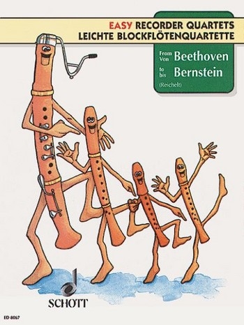 Von Beethoven bis Bernstein - Leichte Quartette SATB
