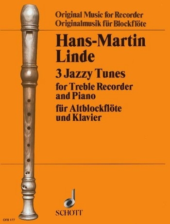 Linde, Hans-Martin - 3 Jazzy Tunes - treble and piano