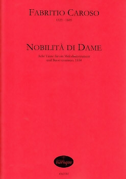 Caroso, Fabritio - Nobilità di Dame - recorder and Bc