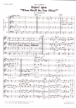 Leenhouts, Paul - When shall the sun shine? - SATB