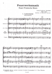 Händel, Georg Friedrich - Feuerwerksmusik - SATB,  SSAB oder SAAB