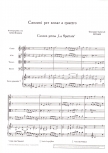 Gabrieli, Givanni - Canzoni per sonar a quattro - SATB und Bc.