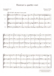 Galilei, Vincenzo - Ricercari a quattro voci - SATB