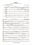 Legrenzi, Giovanni - Sonata - 4 Altblockflöten und Bc.