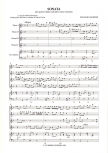 Legrenzi, Giovanni - Sonata - 4 Altblockflöten und Bc.
