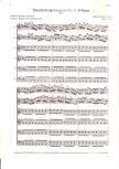 Bach, Johann Sebastian - Brandenburgisches Konzert Nr. 6 - 1. Satz  AAATBB (Partitur)