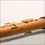bass recorder Mollenhauer 4527K Adri's Traumflöte, bend neck, pearwood