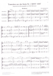 Bach, Johann Sebastian - Tanzsätze aus der II. Orchestersuite - BWV 1067 AATB