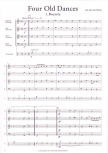 Roost, Jan van der - Four Old Dances - SATB