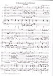 Bach, Johann Sebastian - Ouverture of 2. orchestra suite - AATB / Bc.