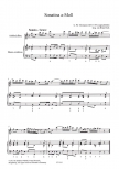Telemann, Georg Philipp - Sonatina a-moll - Altblockflöte und Basso continuo