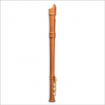 Modern alto recorder Mollenhauer 5926E with E-foot, pearwood