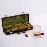 Moderne Altblockflöte Mollenhauer 5926E mit E-Fuß, Birnbaum