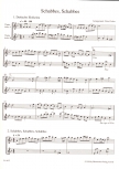Schabbes, Schabbes -  Jiddische Lieder  für 2 Altblockflöten