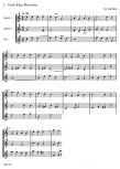 Christmas Carols - 2 Sopran- und 1 Altblockflöte