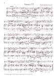 Barsanti, Francesco - Sechs Sonaten  Band 2 - Altblockflöte und Basso continuo