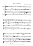 Handl (Gallus), Jacob - Pueri Concinite - Recorder Quartet SSAA, SSAT oder TTBB