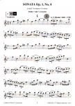 Händel, Georg Friedrich - Sonate op.1 Nr. 4 a-moll -  treble recorder + CD