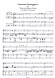 Notari, Angelo - Canzona Passagiata - Sopranblockflöte und Basso continuo
