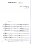 Palestrina, Pierluigi da - Christus natus est - 2 Blockflötenquartette SSAB + ATTB