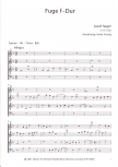 Seger, Josef - Fugen - SATB
