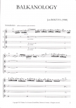 Rokyta, Jan - Balkanology - SATB